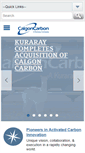 Mobile Screenshot of calgoncarbon.com